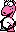 Birdo (pink) - Doki Doki Panic FDS Famicom Disk System Sprite