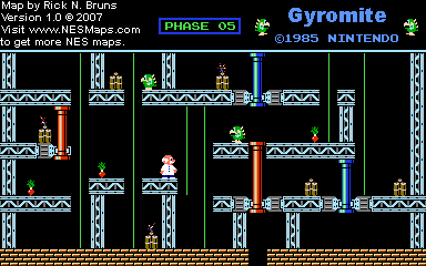 Gyromite - Phase 05 - Nintendo NES Map