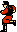 Jumping Soldier 2 Left - Rush'n Attack NES Nintendo Sprite