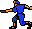 Player 1 Stabbing Left - Rush'n Attack NES Nintendo Sprite