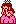 Princess Crying (left) - Super Mario Brothers 3 - NES Nintendo Sprite