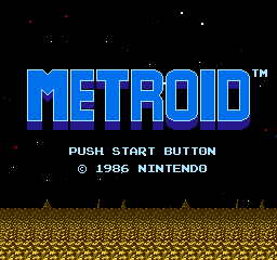 Metroid Title Screen