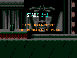 Batman Returns Stage 3-3 Title - Nintendo NES