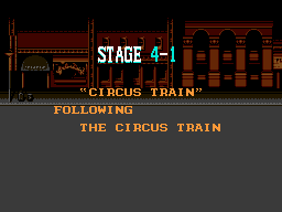 Batman Returns Stage 4-1 Title - Nintendo NES