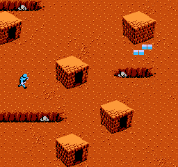 Commando Area 1-3 Screen - Nintendo NES