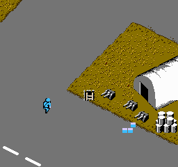 Commando Area 2-4 Screen - Nintendo NES