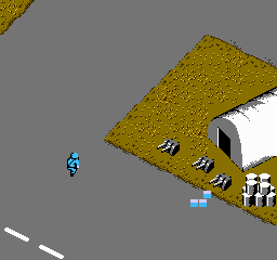 Commando Area 3-4 Screen - Nintendo NES