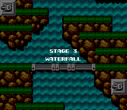 Contra Stage 3 Title - Nintendo NES