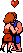 Billy Lee & Marian Making Out - Double Dragon NES Nintendo Sprite