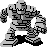 Stone Man - Dragon Warrior NES Nintendo Sprite