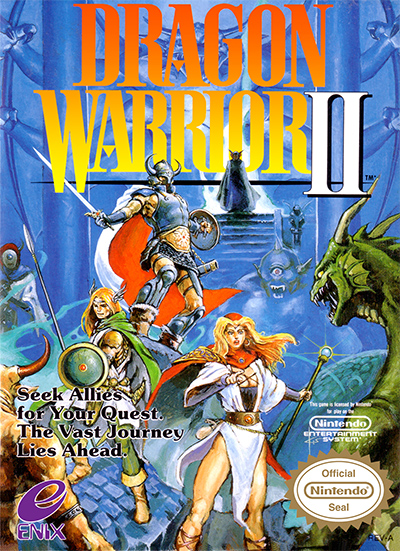 Dragon Warrior Box Cover Front