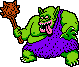 Boss Troll - Dragon Warrior 3 NES Nintendo Sprite