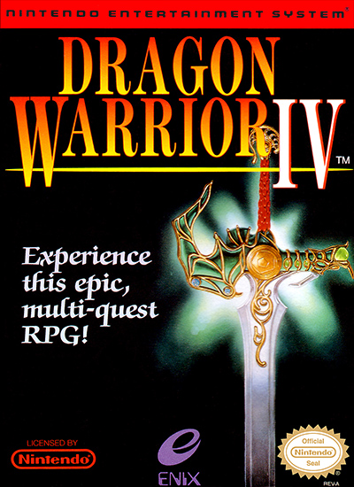 Dragon Warrior IV Box Cover Front