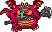 Ogrebasher - Dragon Warrior 4 NES Nintendo Sprite