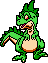 Podokesaur - Dragon Warrior 4 NES Nintendo Sprite