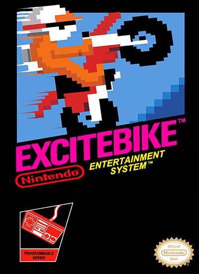 Excitebike Box Cover Front