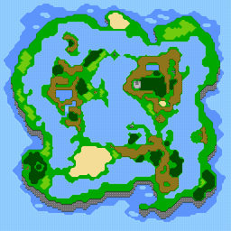 Final Fantasy 3j Thumb Floating Continent Overworld Map BG
