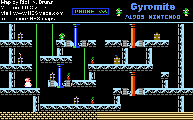 Gyromite - Phase 03 - Nintendo NES Map