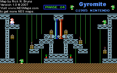 Gyromite - Phase 04 - Nintendo NES Map