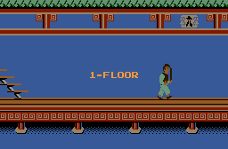 Kung Fu 1st Floor Title - Nintendo NES