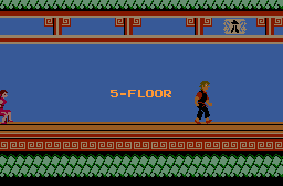 Kung Fu 5th Floor Title - Nintendo NES