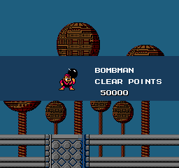 Bomb Man - Mega Man Screen BG