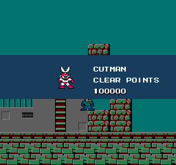 Cut Man - Mega Man Screen