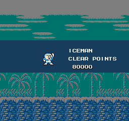 Ice Man - Mega Man Screen BG