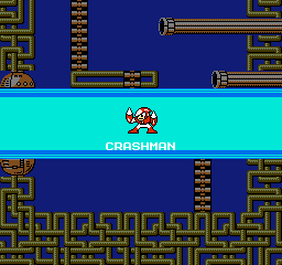 Crash Man - Mega Man II 2 Screen BG