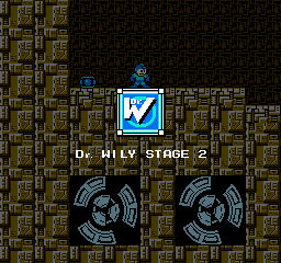Dr. Wily Stage 2 - Mega Man II 2 Screen