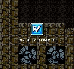 Dr. Wily Stage 2 - Mega Man II 2 Screen BG