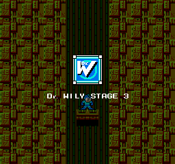 Dr. Wily Stage 3 - Mega Man II 2 Screen
