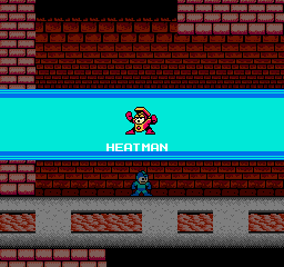 Heat Man - Mega Man II 2 Screen