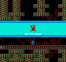 Metal Man - Mega Man II 2 Screen
