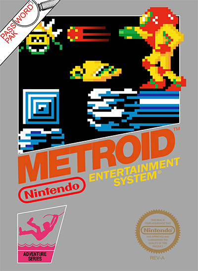 Metroid Box Cover Front