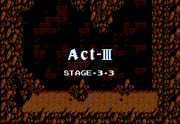 Ninja Gaiden Stage 3-3 Title - Nintendo NES