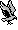 Bird grey (right) - Ninja Gaiden NES Nintendo Sprite