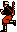Jumping Soldier 1 Left - Rush'n Attack NES Nintendo Sprite