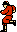 Jumping Soldier 4 Left - Rush'n Attack NES Nintendo Sprite