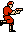 Player 2 with Gun Right - Rush'n Attack NES Nintendo Sprite