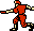 Player 2 Stabbing Left - Rush'n Attack NES Nintendo Sprite