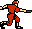 Player 2 Stabbing Right - Rush'n Attack NES Nintendo Sprite