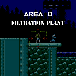 Shatterhand Area D Title - Nintendo NES