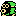 Snifit Green (left) - Super Mario Brothers 2 NES Nintendo Sprite