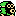 Snifit Green (right) - Super Mario Brothers 2 NES Nintendo Sprite