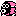 Snifit Pink (left) - Super Mario Brothers 2 NES Nintendo Sprite