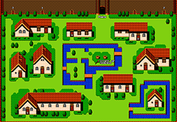 Ys 1 - Area 1 Town of Minea Thumbnail - Nintendo NES