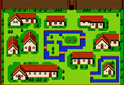 Ys 1 - Area 1 Town of Minea BG Thumbnail - Nintendo NES