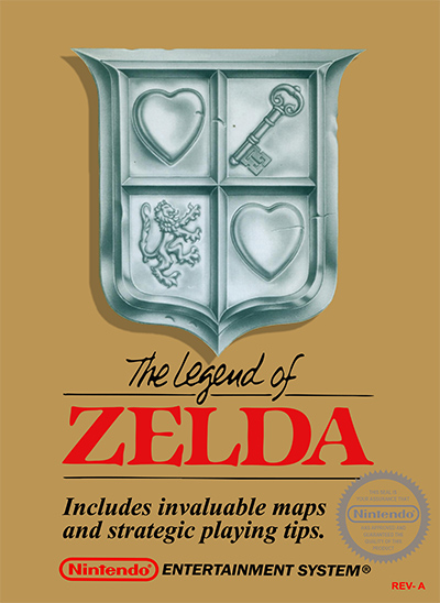 The Legend of Zelda Box Cover Front